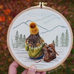 Вдохновляющие идеи вышивки, которая словно оживает