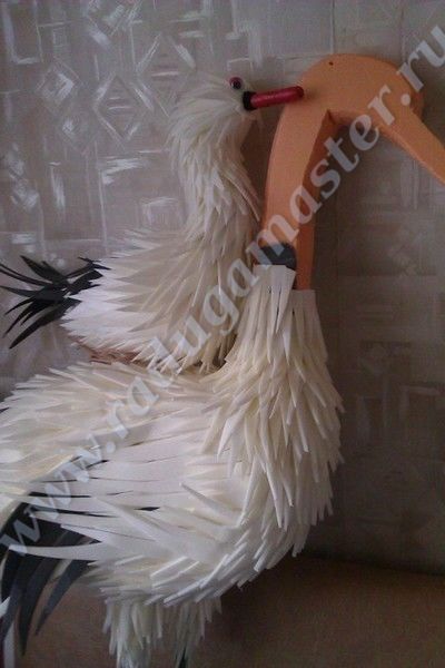 Аист из изолона