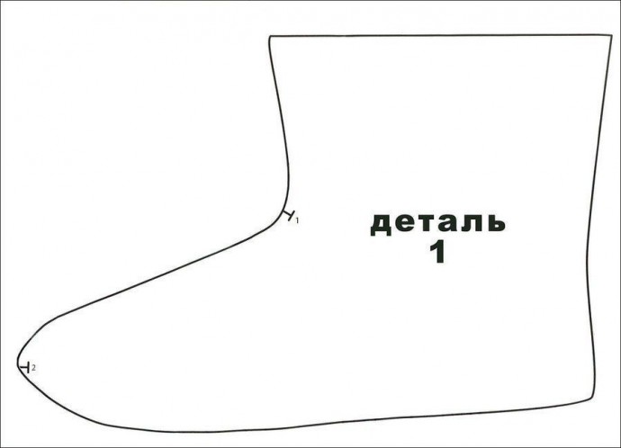 Домашние трячные угги