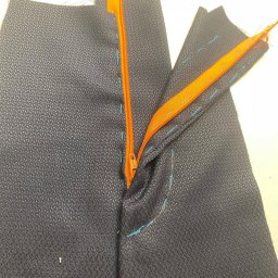 Как вшить молнию в брюки