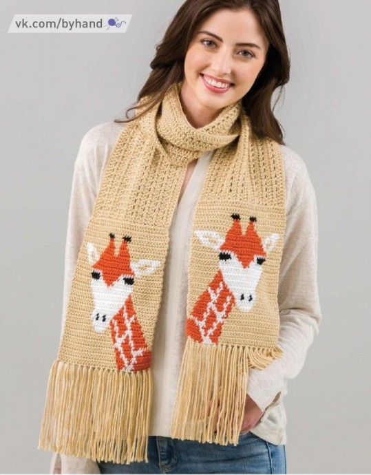 Шарфики с животными