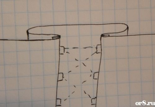 Как сделать шнуровку на платье