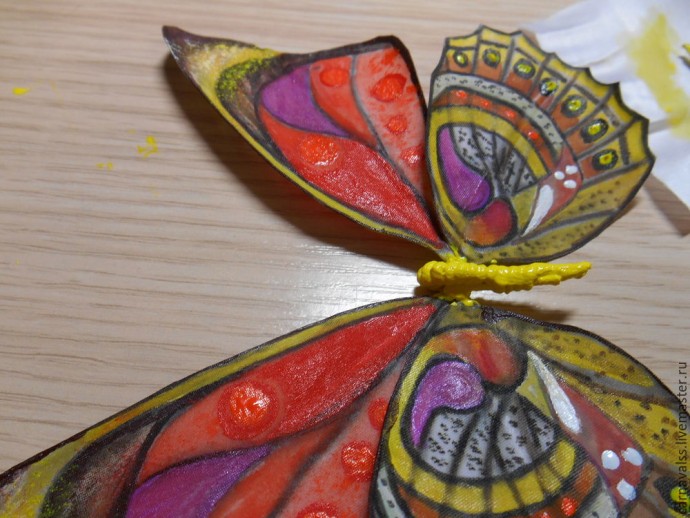 Интерьерная бабочка