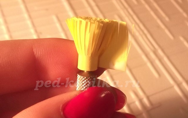 Мастер-класс "Капелька лета" в технике квиллинг