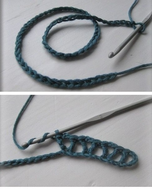 Вяжем цветочки крючком