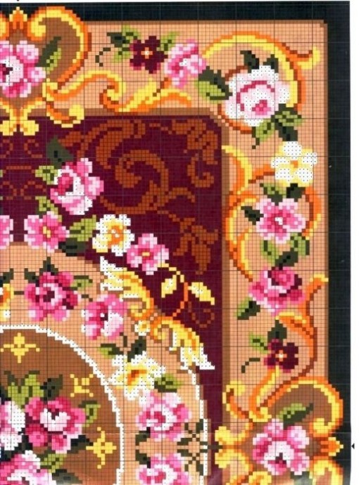 Узор для маленького коврика Узор для маленького коврика