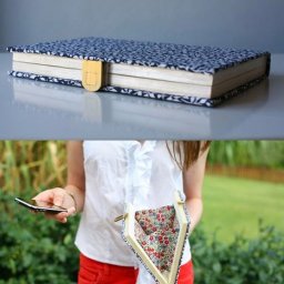 Мастерим оригинальную сумочку из простой книжки