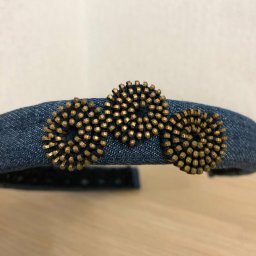 Джинсовый ободок