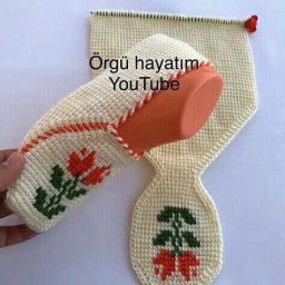 Вязаные следочки своими руками