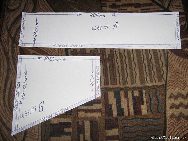 Шьем ламбрекен