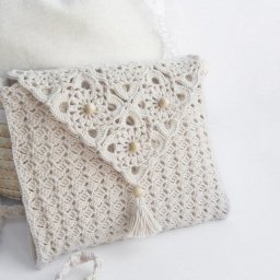 Схема вязания нежной сумочки