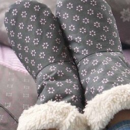 ​Шьём уютные домашние тапочки