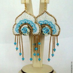 Серьги "Русская зима"