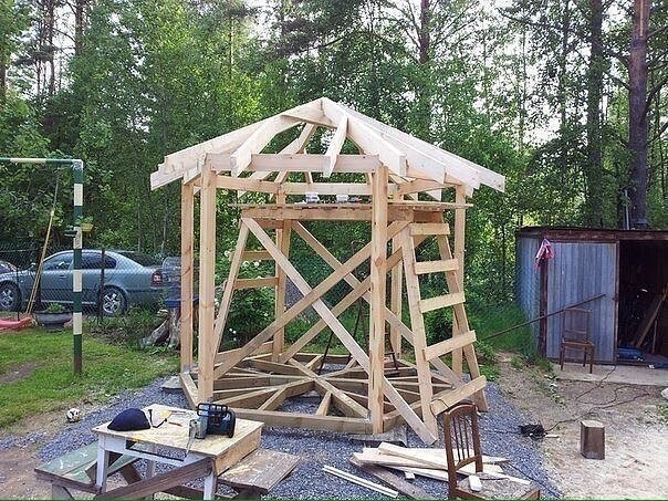 Беседка своими руками