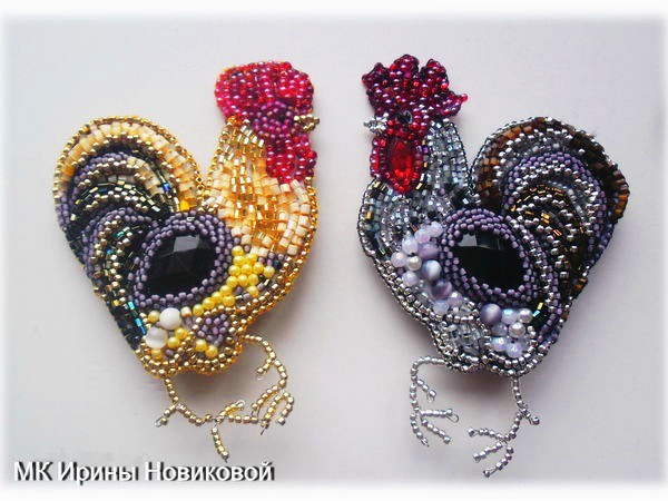 ​Брошь "Петушок"