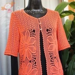 Изумительный жакет крючком