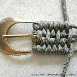 Как плести ремень