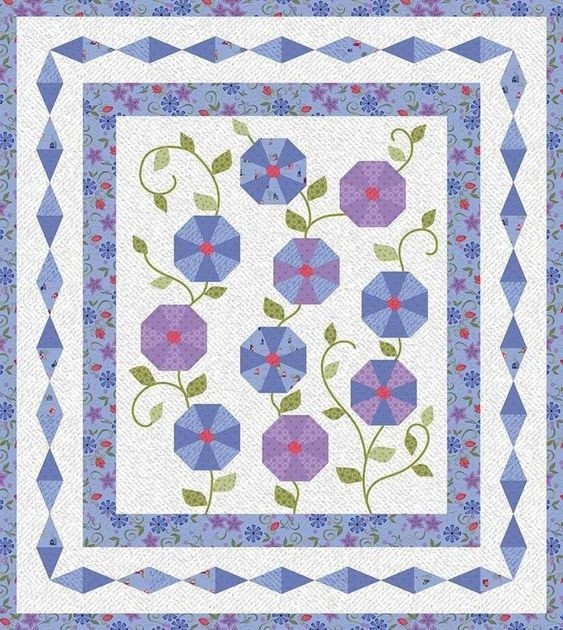 Лоскутные покрывала с цветочными мотивами: идеи для вашего швейного хобби