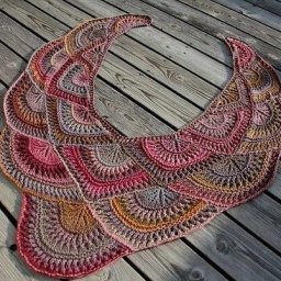 Модульная шаль "Веера"