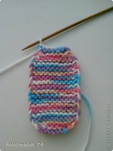 Очень простые пинеточки для малыша