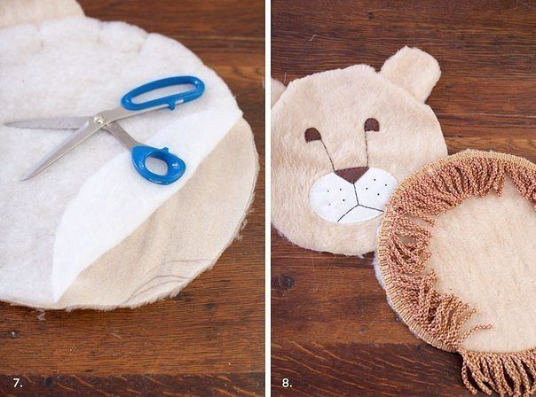 Плюшевый коврик в детскую