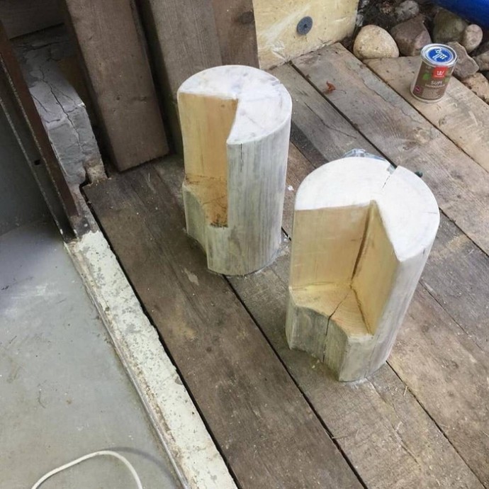 Простая деревянная кровать своими руками