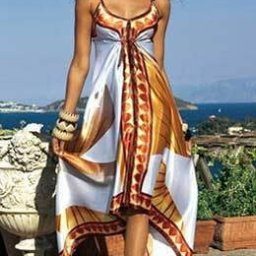 Шьем сарафан из платков за 5 минут