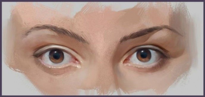 ​Как нарисовать красивые глаза