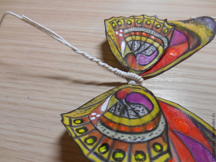 Интерьерная бабочка