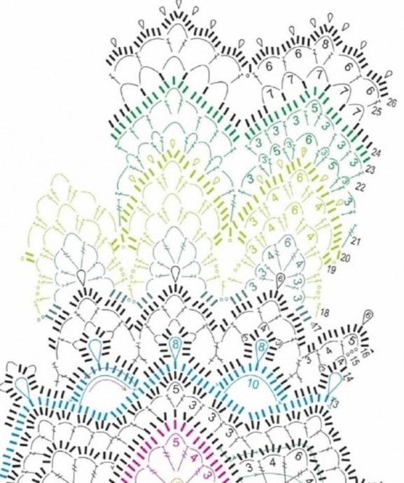 Салфетка на кофейный столик