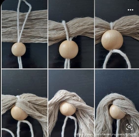 Семейство из пряжи Семейство из пряжи