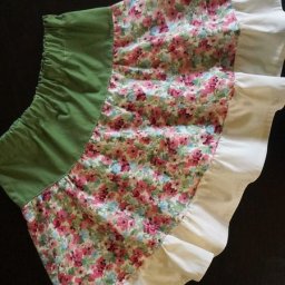 Шьем просторную юбку