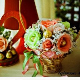 ​Мастер-класс по созданию прекрасной розы из конфет