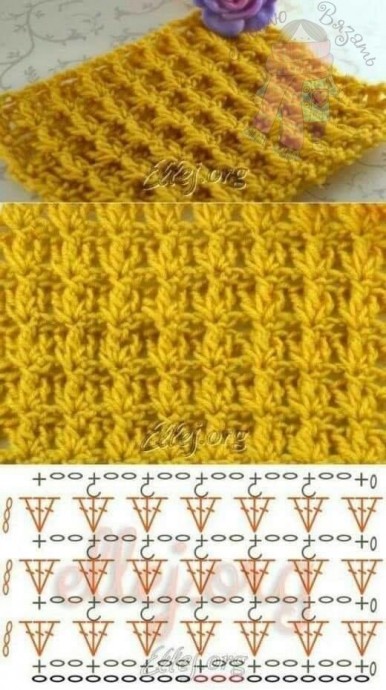 ​Невероятно красивые узоры крючком