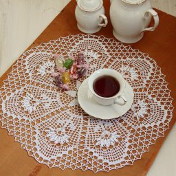 ​Нежная ажурная салфетка