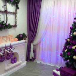 Новогодний фальш-камин из коробки