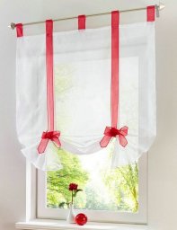 Оригинальные шторки на кухню
