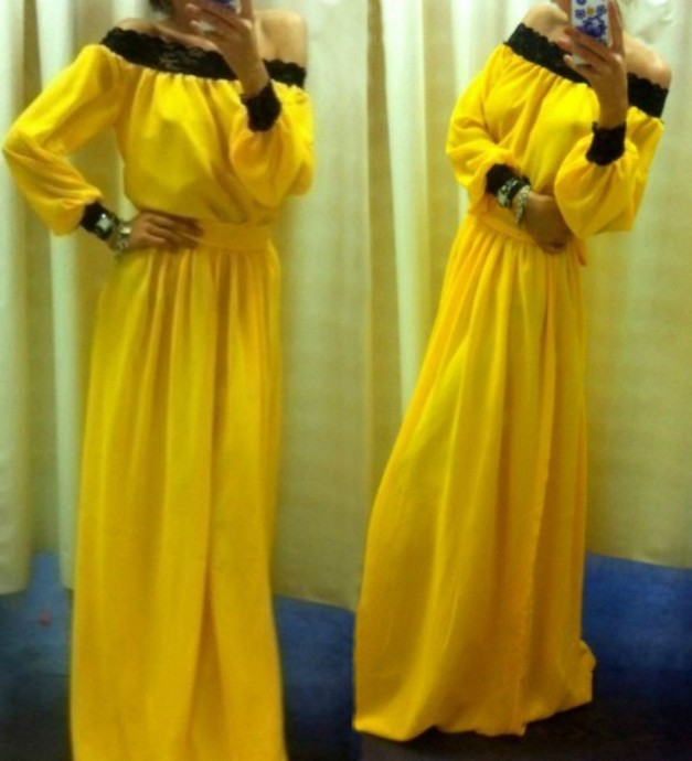 Платье «барышня-крестьянка»