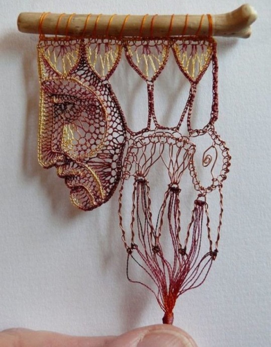 Плетение на коклюшках: потрясающие идеи