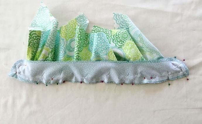 Простое вшивание рубашечного воротника