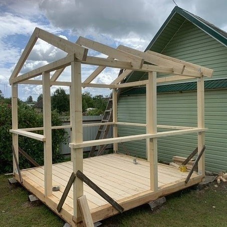 Шикарная беседка своими руками