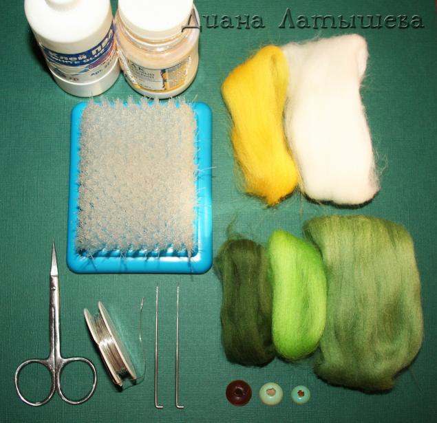 Восхитительные ландыши: шерстяная акварель Восхитительные ландыши: шерстяная акварель