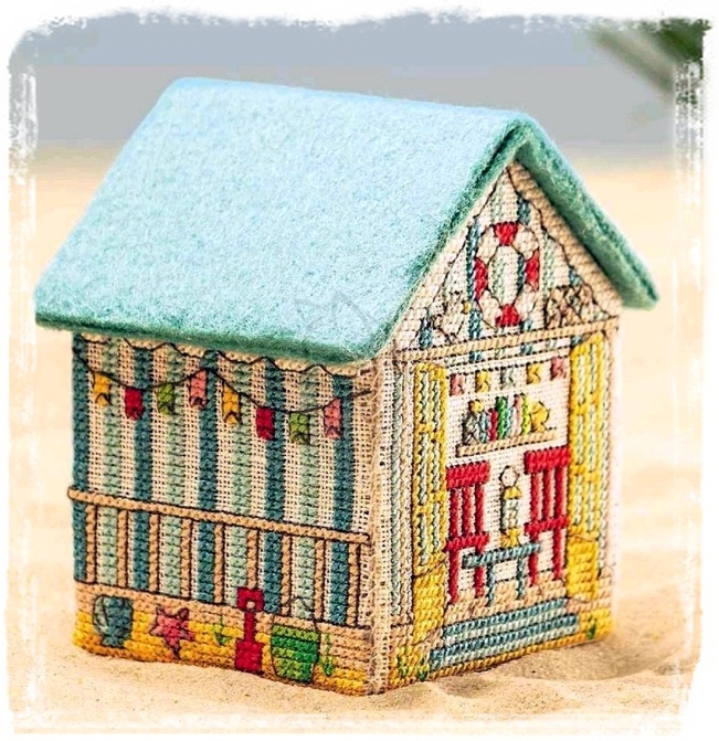 Вышитый домик