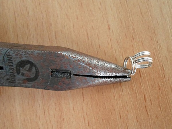 Браслет в технике кольчужного плетения