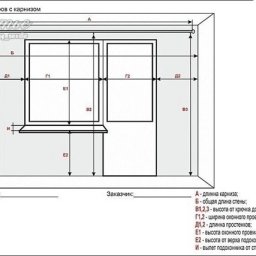 Как снять размеры для штор и рассчитать расход ткани на них
