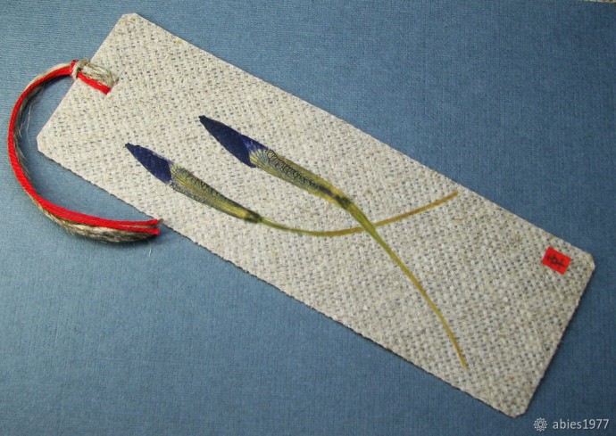 Оригинальная закладка своими руками