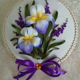 ​Вышивка лентами