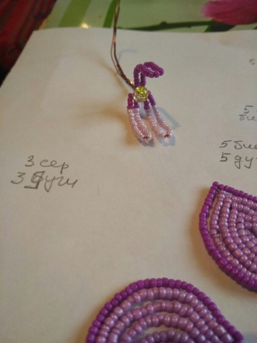 Чудесные орхидеи из бисера