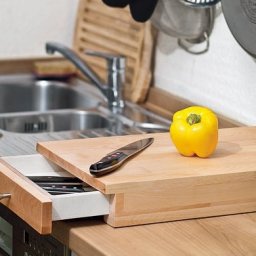 Доска с ящиком для ножей