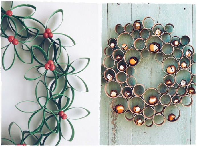 Идеи для декора: новогодние веночки